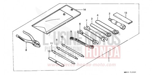 OUTILS XL600VP de 1993